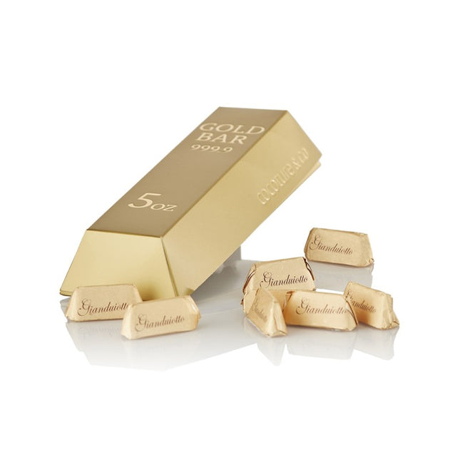 120g mini "guldbarre" med nougat i Cocoture Cocoture guldbarre æske